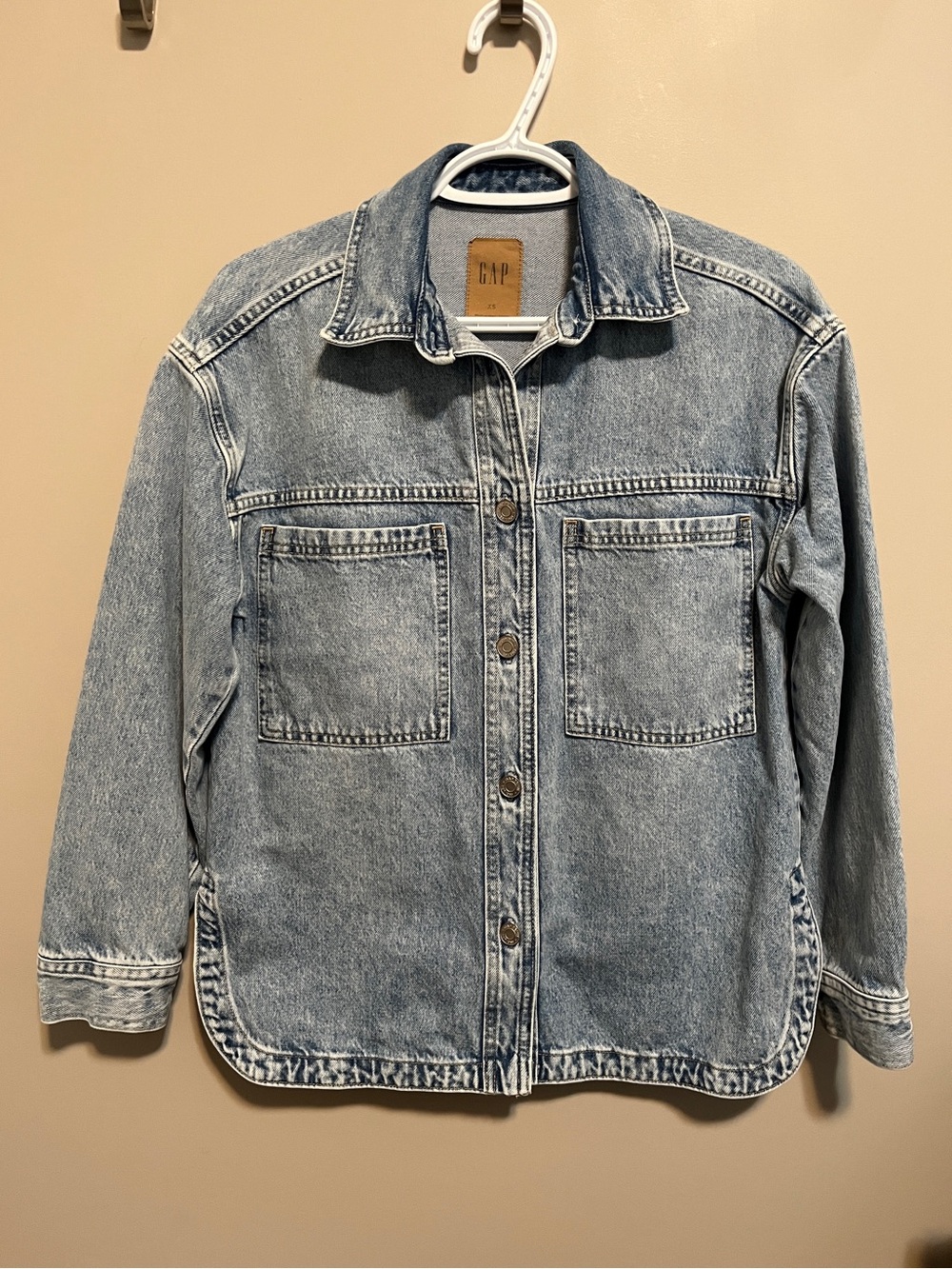 GAP Denim Barn Chore Coat, size XS